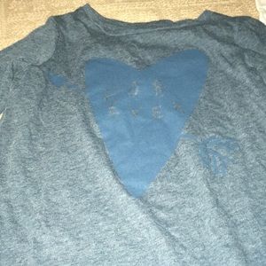 BLUE LONG SLEEVE SHIRT